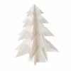 Cody Foster & Co. White Christmas Paper Tree 10"