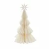 Cody Foster & Co. White Star Paper Tree 18" Christmas