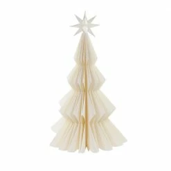 Cody Foster & Co. White Star Paper Tree 18" Christmas