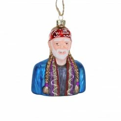 Cody Foster & Co. Christmas PREORDER: Willie Nelson Ornament 4.75"