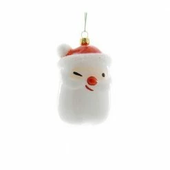 Cody Foster & Co. Wink And Nod Santa Ornament 3.75"