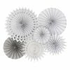 My Mind’s Eye Winter White Decorative Fans Set Party