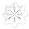 My Mind’s Eye Winter White Snowflake-Shaped Plates 8" Party 2 My Mind’s Eye Winter White Snowflake-Shaped Plates 8" Party