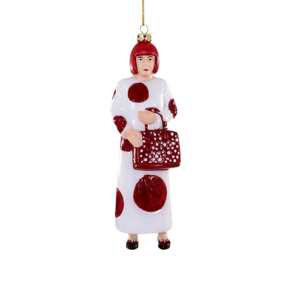 Cody Foster & Co. PREORDER: Yayoi Kusama Ornament, 8" Christmas 3 Cody Foster & Co. PREORDER: Yayoi Kusama Ornament, 8" Christmas